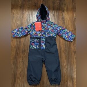 *Brand New* 2T Fleece Lined Rain Suit Muddy Buddy